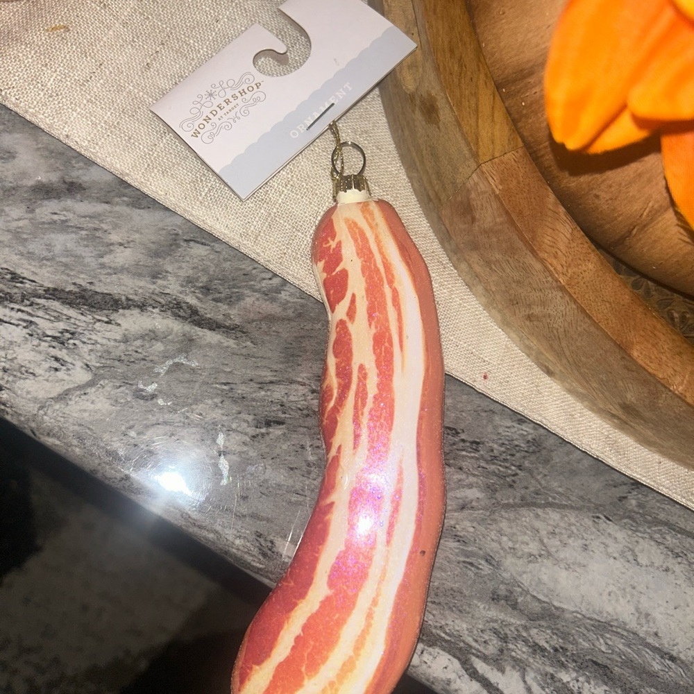 Viral 2024 target Bacon Ornament! Ships next day!